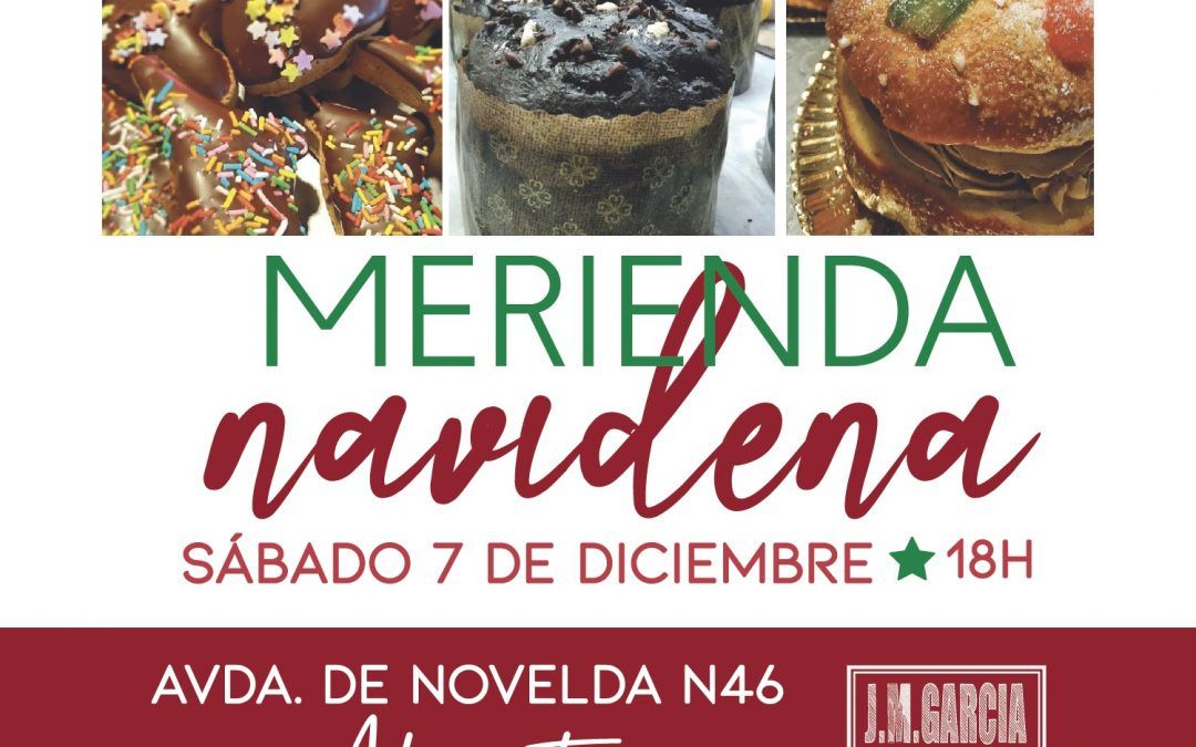 ¡Merienda Navideña 2019! Panadería José María García Sin Gluten