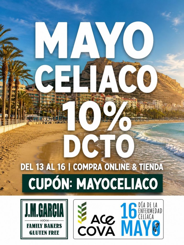 MayoCeliaco 10 dto panaderia sin gluten alicante